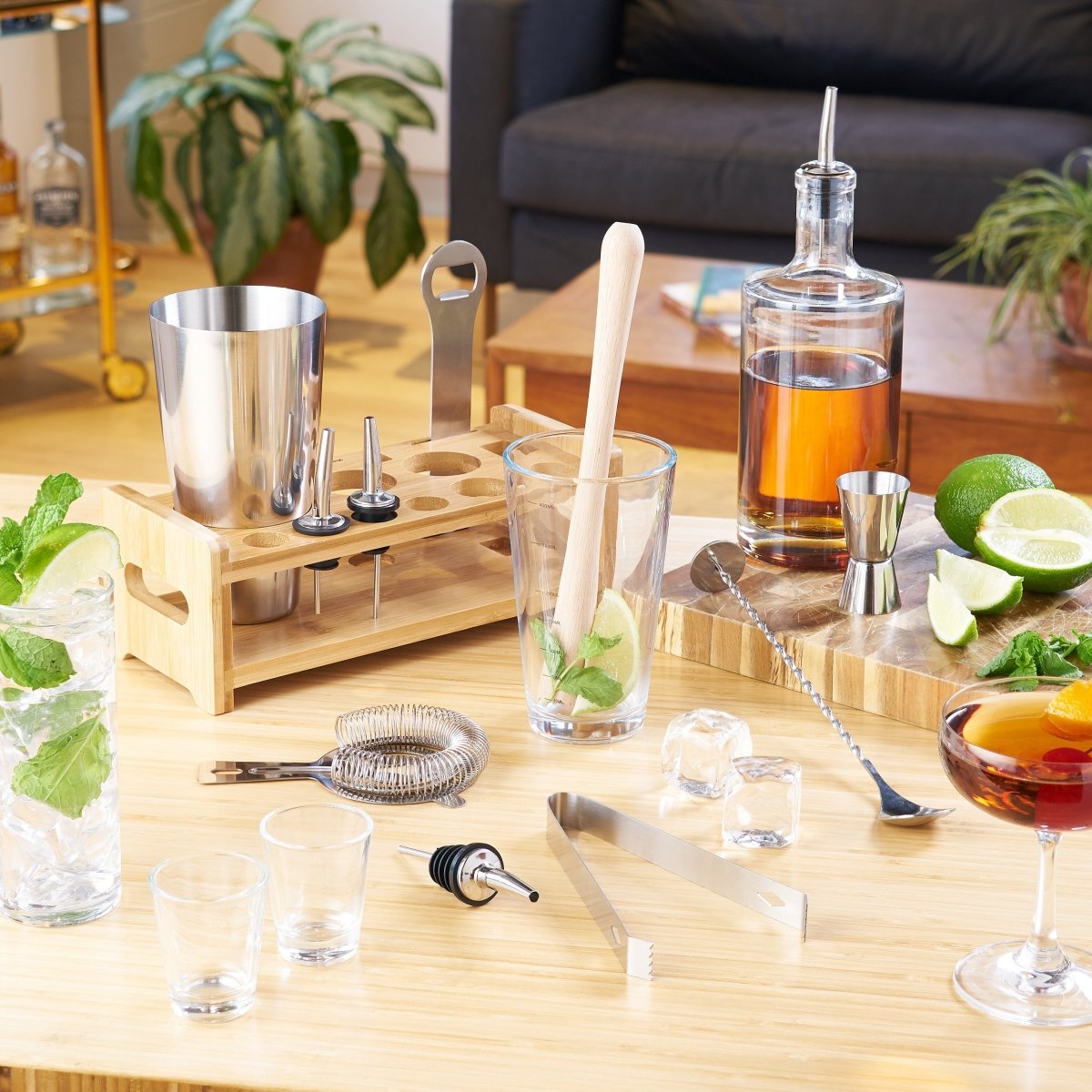 True 14 - Piece Mixologist Barware Set - lily & onyx