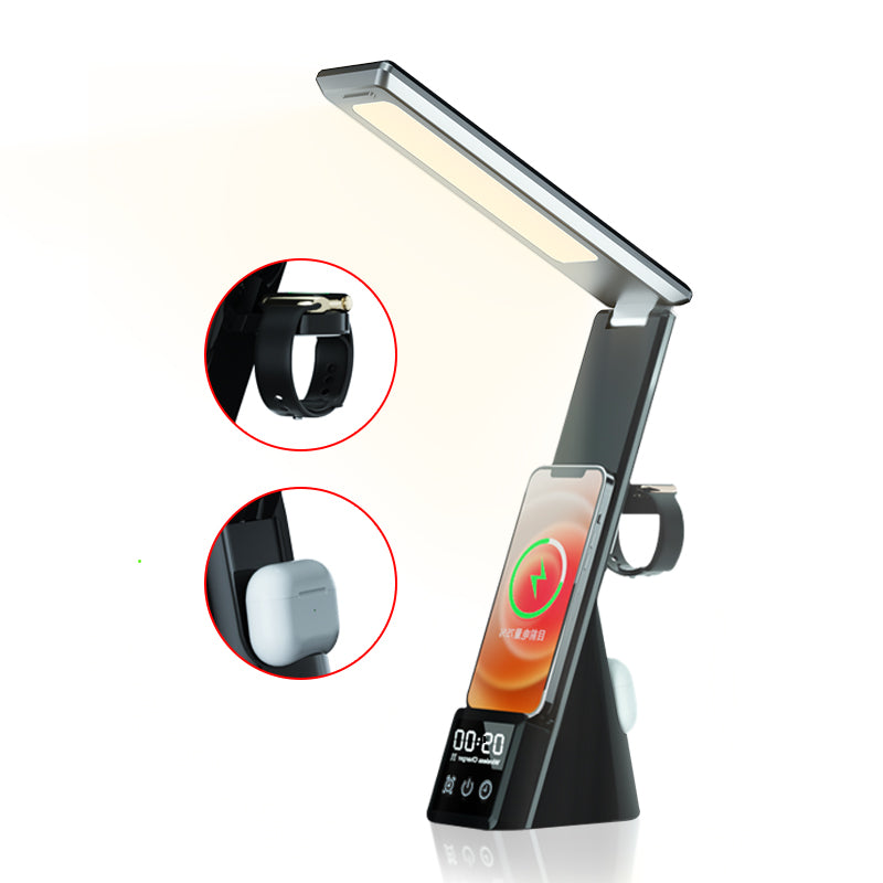
                      
                        Lumi-Mini | 7-in-1 Multifunctional LED Desk Lamp with Wireless Charger
                      
                    