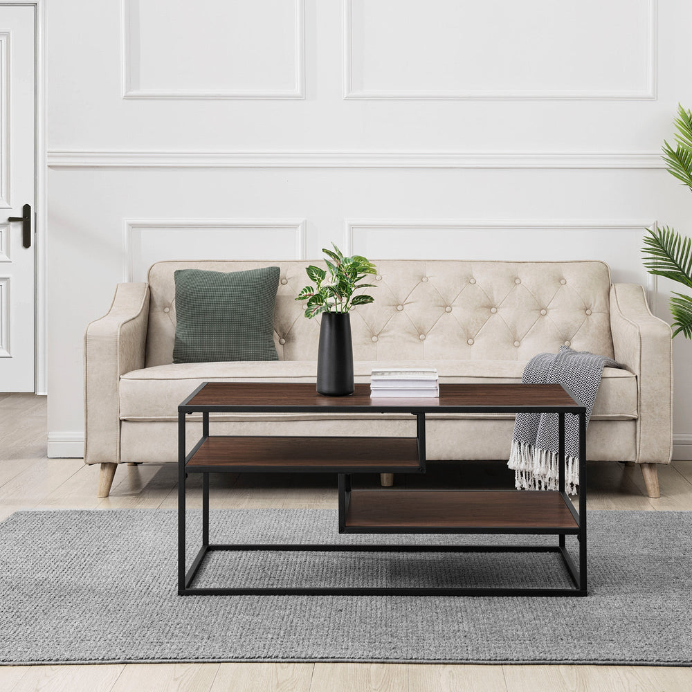 
                      
                        Maya 40" Contemporary Metal Coffee Table
                      
                    