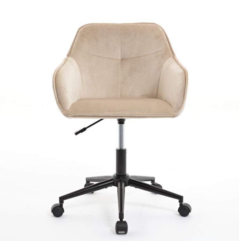 
                      
                        Light Camel Quilted Velvet Office Desk Chair
                      
                    