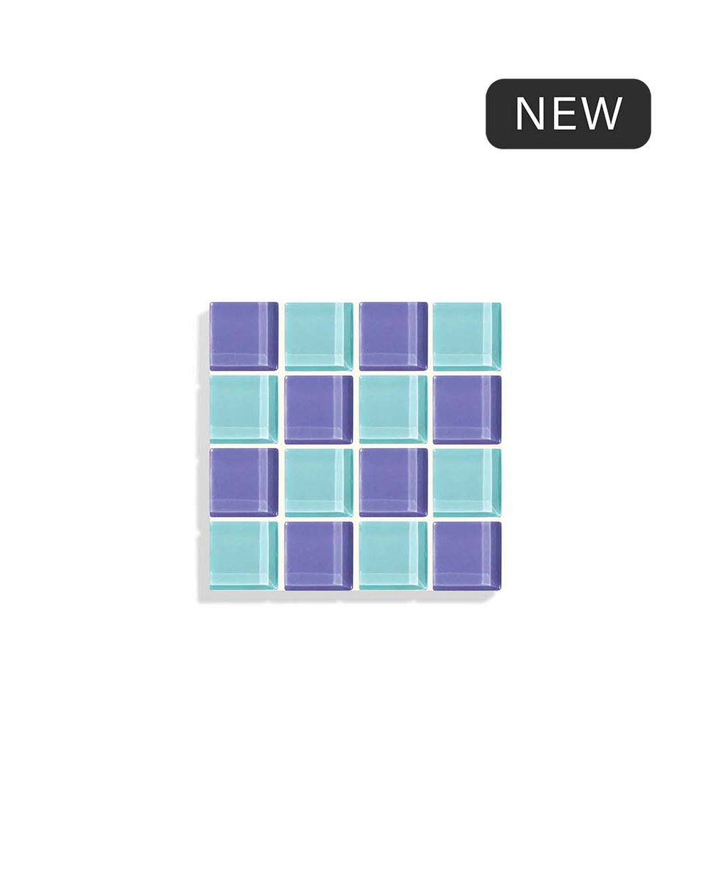 Glass Tile Coaster - Baby Shark