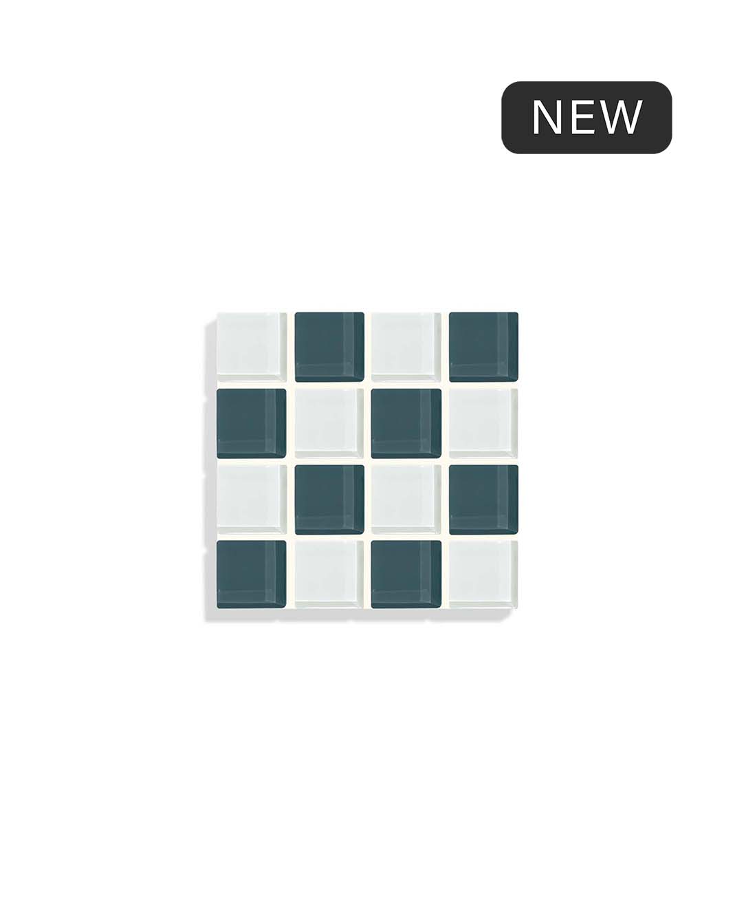 Glass Tile Coaster - Stone Wall