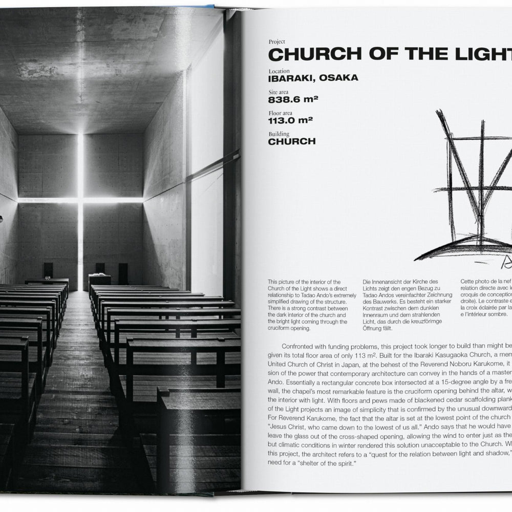 Ando. Complete Works 1975–Today. 40th Ed. (Spanish, Italian, Portuguese)