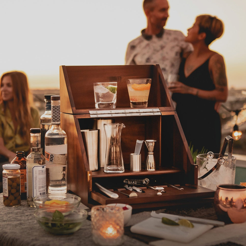
                      
                        Madison Acacia Tabletop Bar Set
                      
                    