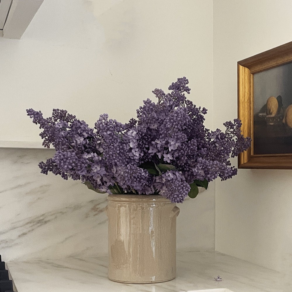 
                      
                        Purple Artificial Lilac Flower Stem, 34.5"
                      
                    