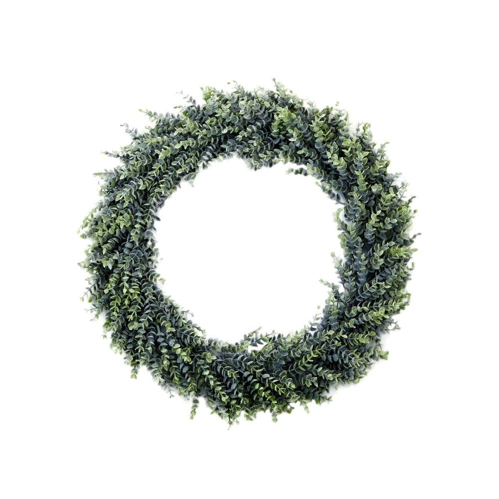 
                      
                        Nearly Natural 20” Artificial Eucalyptus Boxwood Wreath - lily & onyx
                      
                    