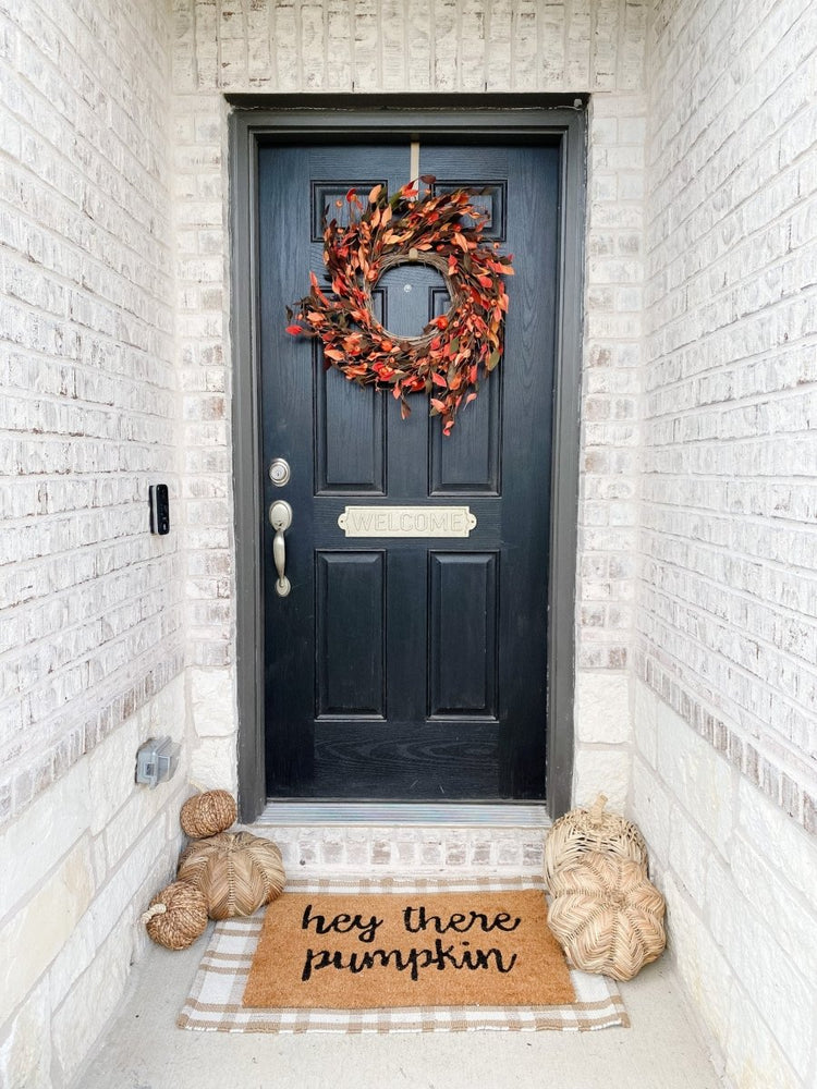 
                      
                        Nearly Natural 20” Harvest Leaf and Mini Pumpkin Artificial Wreath - lily & onyx
                      
                    