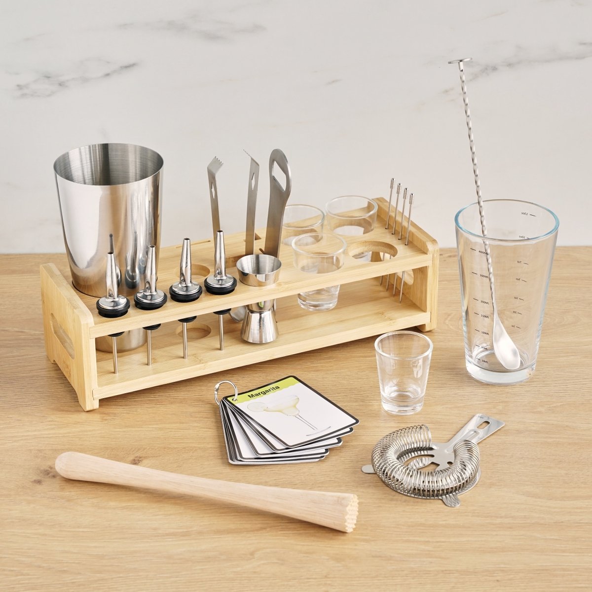 True 20 - Piece Mixologist Barware Set - lily & onyx