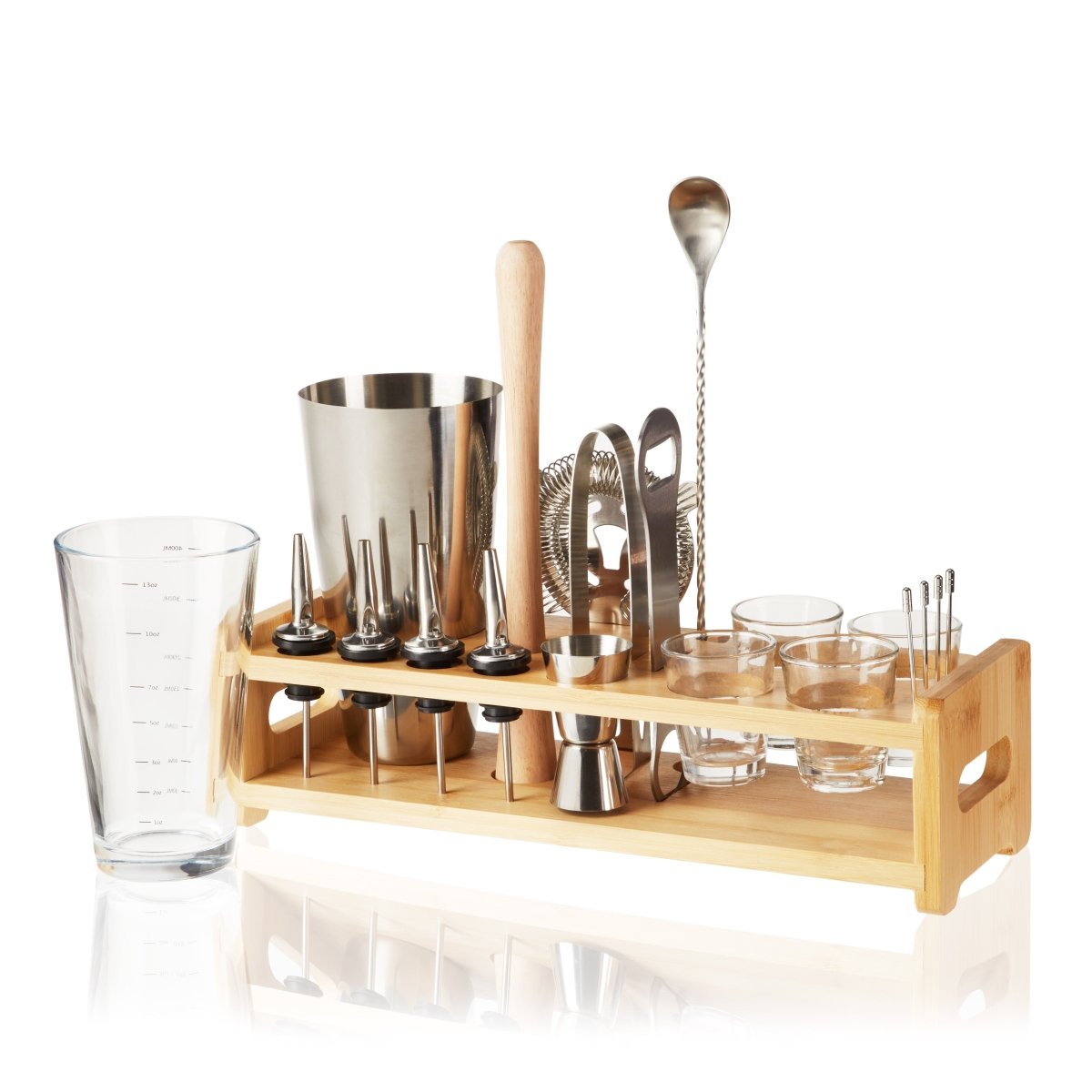 True 20 - Piece Mixologist Barware Set - lily & onyx