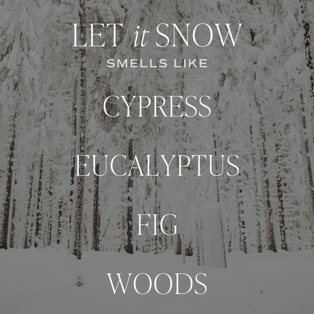 
                      
                        Let It Snow Soy Candle | 9oz. Clear Jar
                      
                    