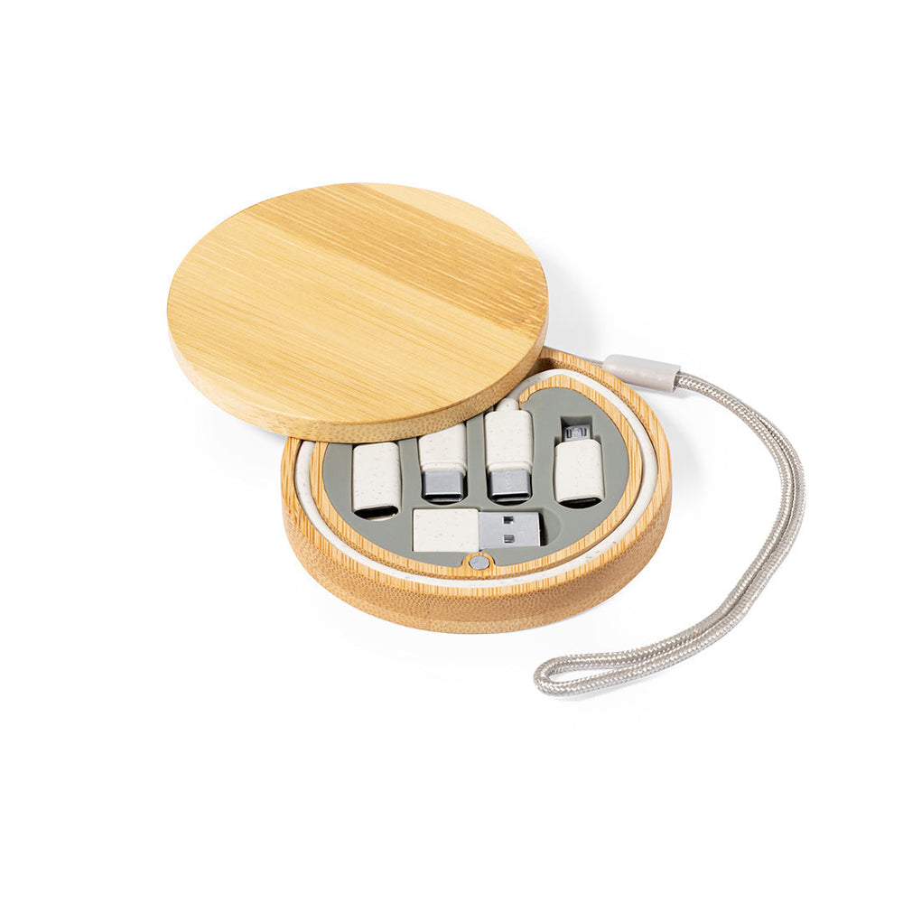 
                      
                        TWIST Universal Bamboo Charging Cable Set
                      
                    