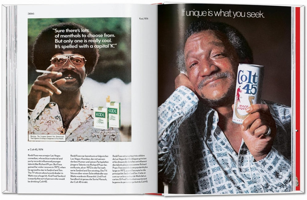 
                      
                        TASCHEN 20th Century Alcohol & Tobacco Ads. 40th Ed. (German, French, English) - lily & onyx
                      
                    