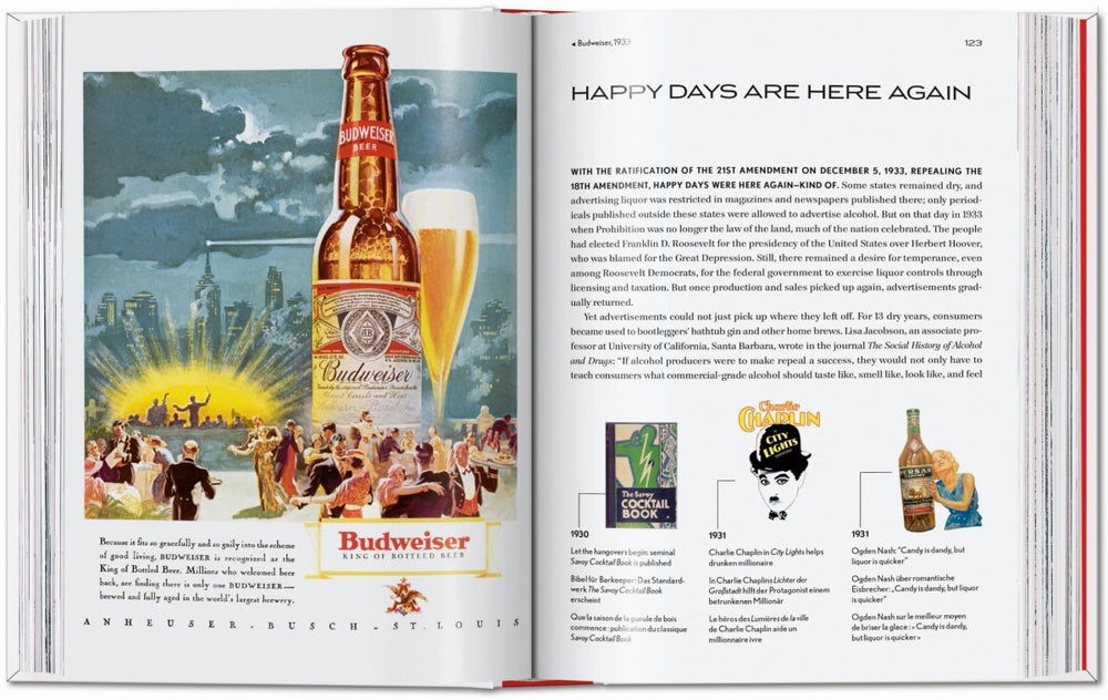 
                      
                        TASCHEN 20th Century Alcohol & Tobacco Ads. 40th Ed. (German, French, English) - lily & onyx
                      
                    