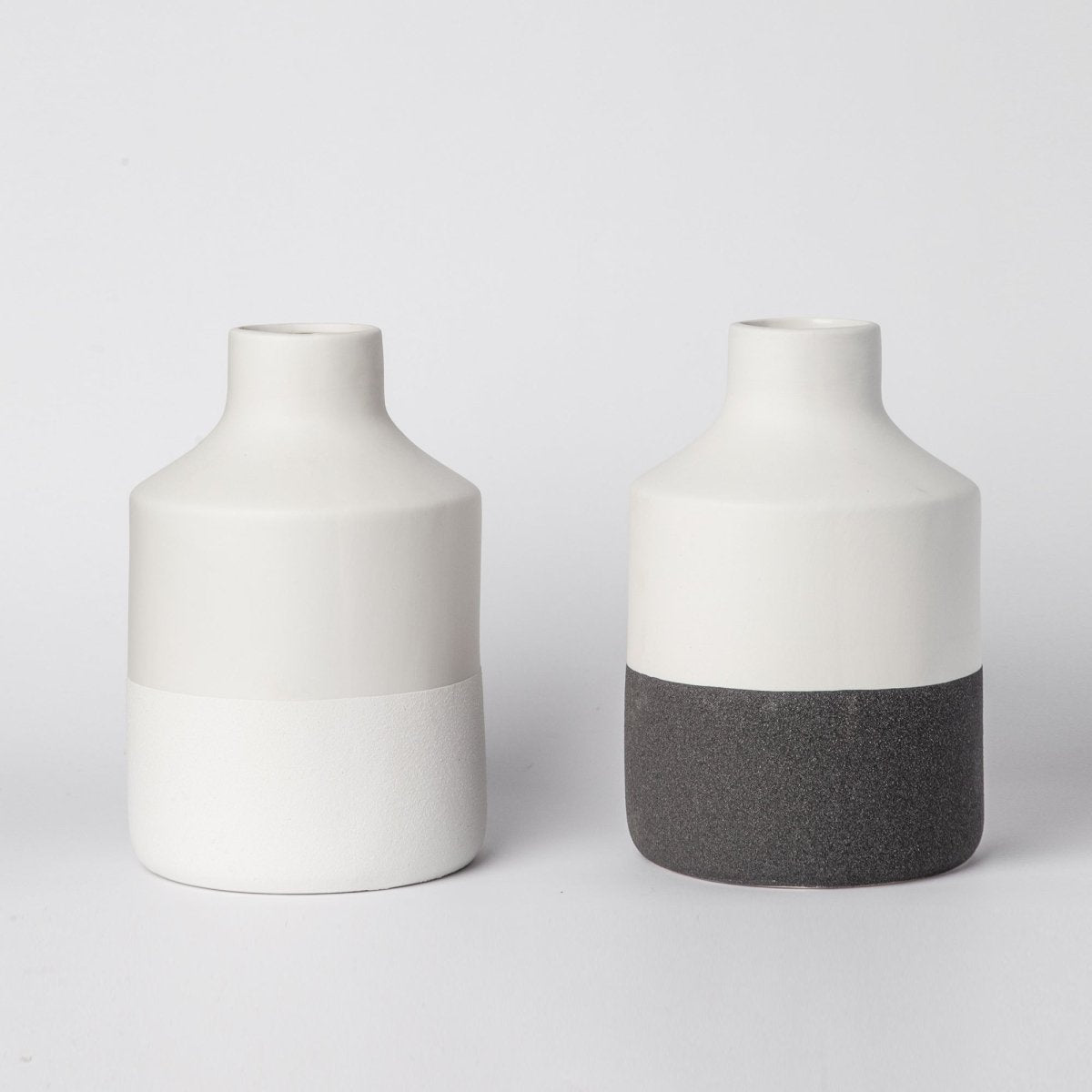 Porto Boutique 216 Modern Colorblock Ceramic Vase