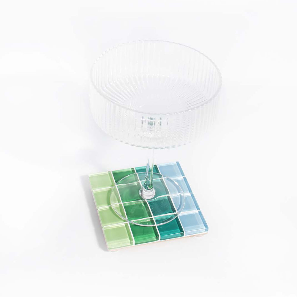
                      
                        Glass Tile Coaster - Ombre - Palm Tree by the Sea
                      
                    