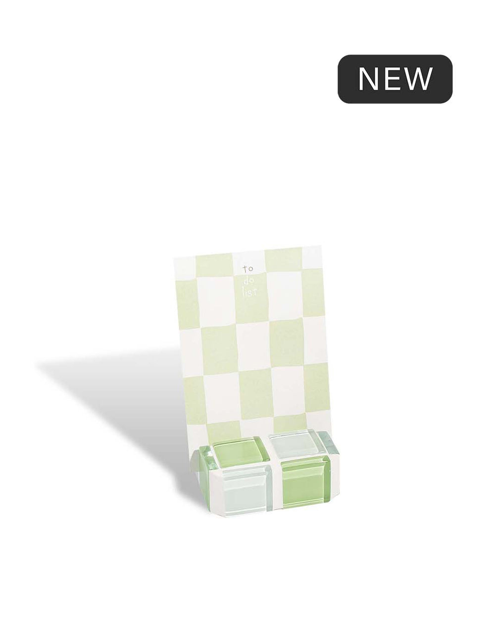 Mini Glass Tile Picture Stand - Pistachio Milk Chocolate