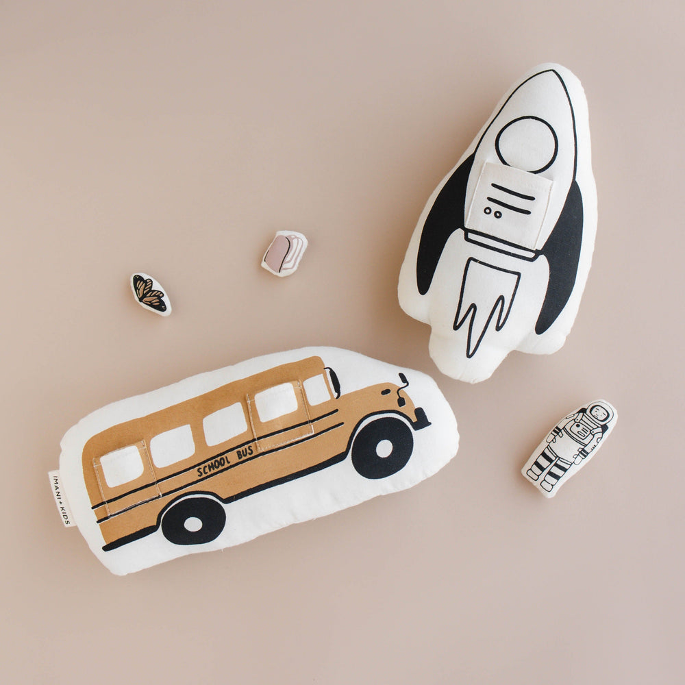 
                      
                        Interactive School Bus Pillow
                      
                    