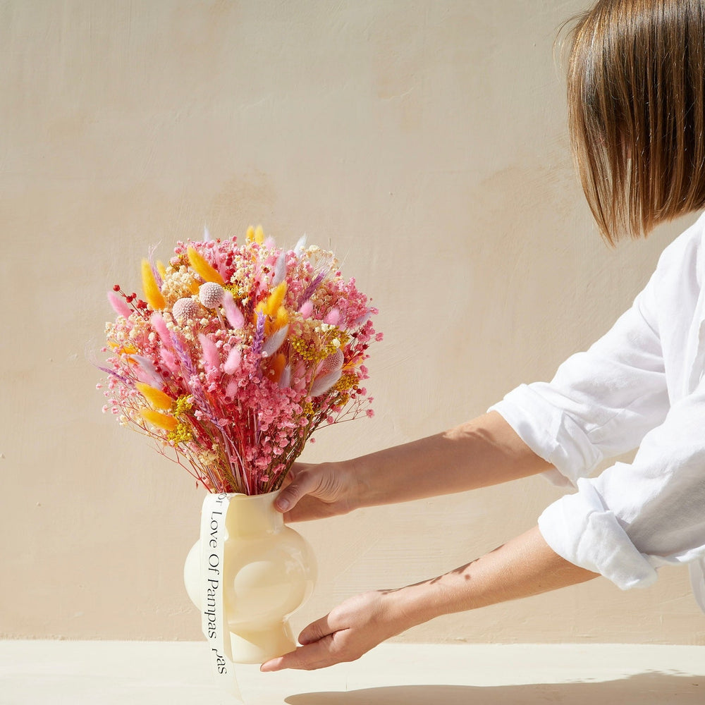 
                      
                        Happy Dried Floral Bouquet
                      
                    