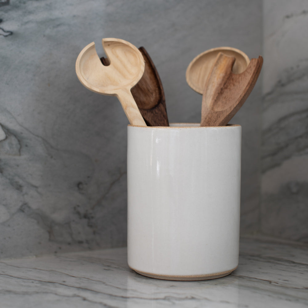 
                      
                        Minimal Utensil Crock | Glazed Stoneware
                      
                    