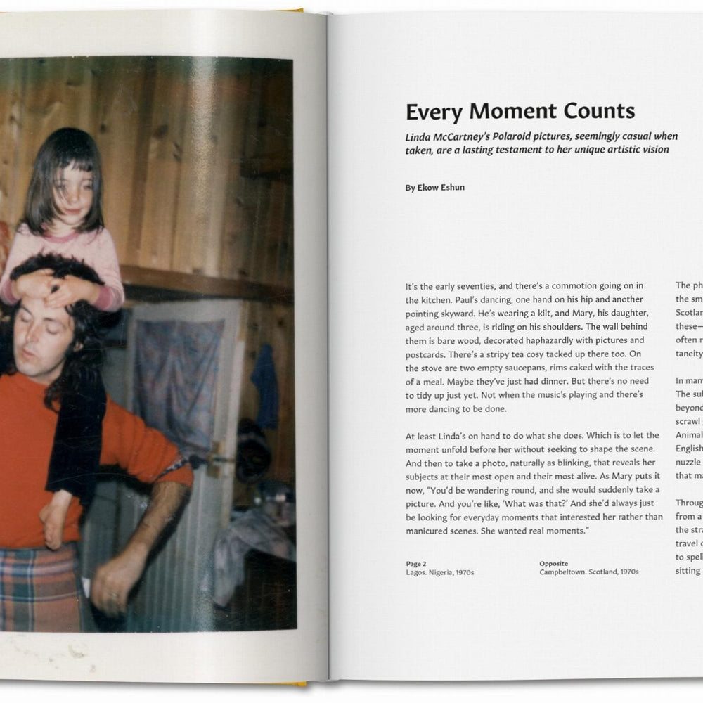 Linda McCartney. The Polaroid Diaries (German, French, English)