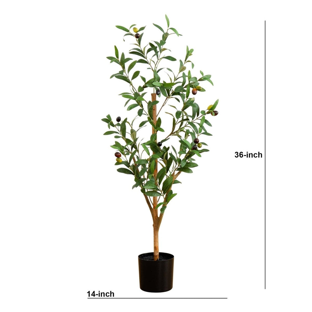 
                      
                        Nearly Natural 3’ Artificial Olive Tree with Natural Trunk - lily & onyx
                      
                    