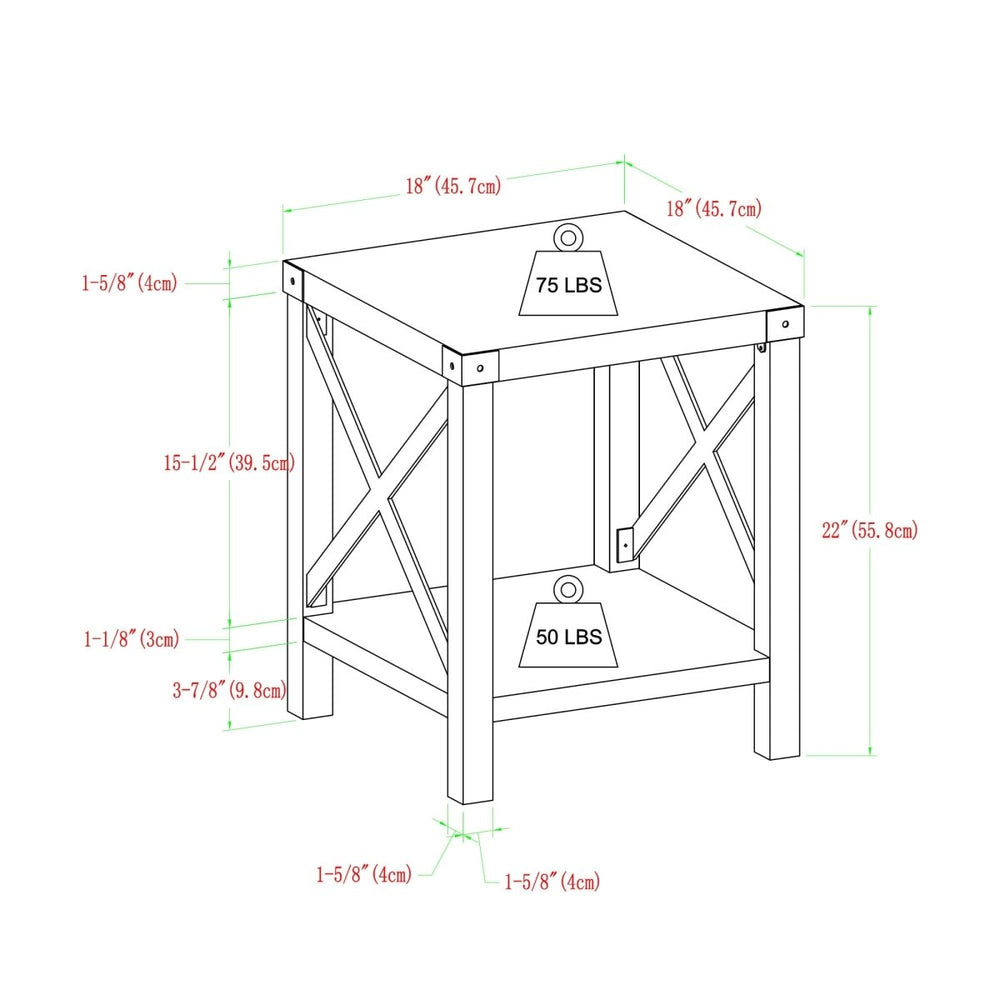 
                      
                        Walker Edison 3-Piece Barndoor Accent Table Set - lily & onyx
                      
                    