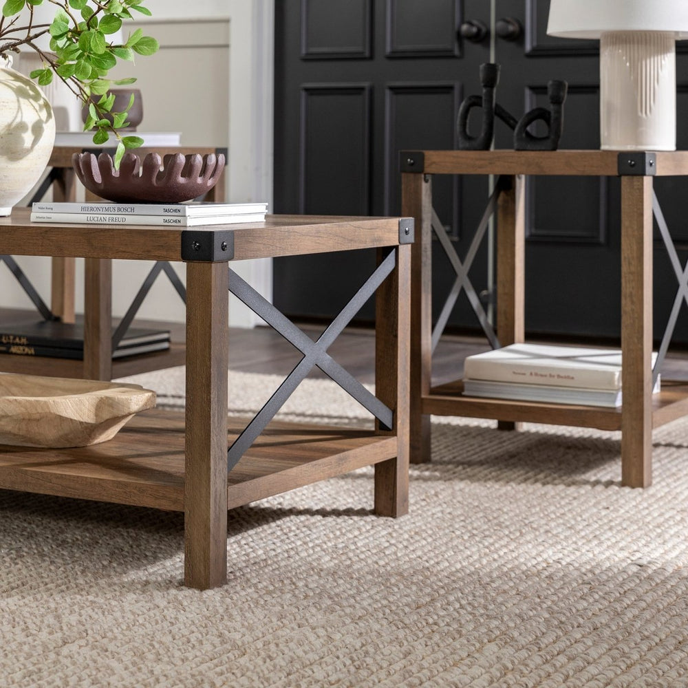 
                      
                        Walker Edison 3-Piece Barndoor Accent Table Set - lily & onyx
                      
                    