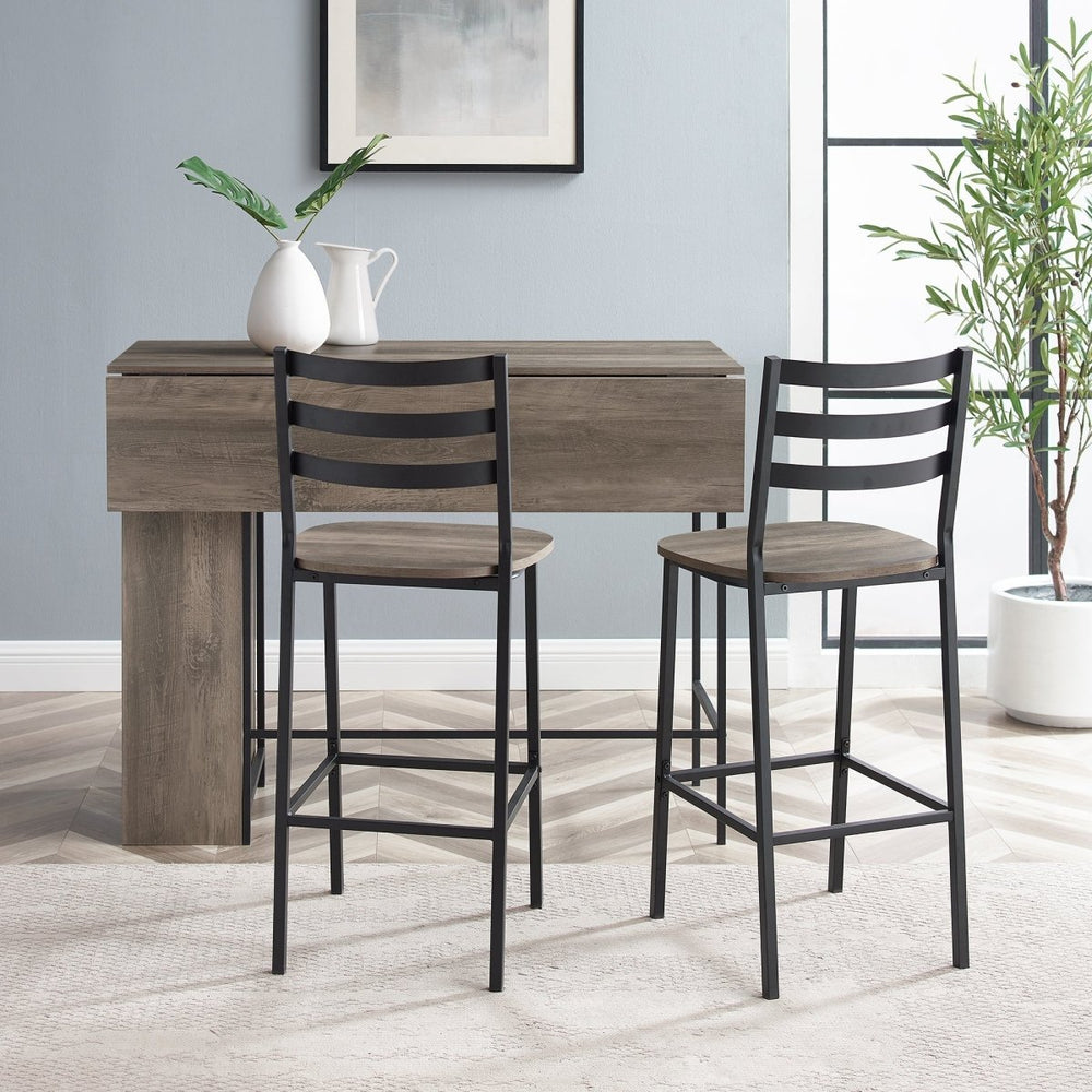 
                      
                        Walker Edison 3-Piece Drop Leaf Counter Table Set - lily & onyx
                      
                    