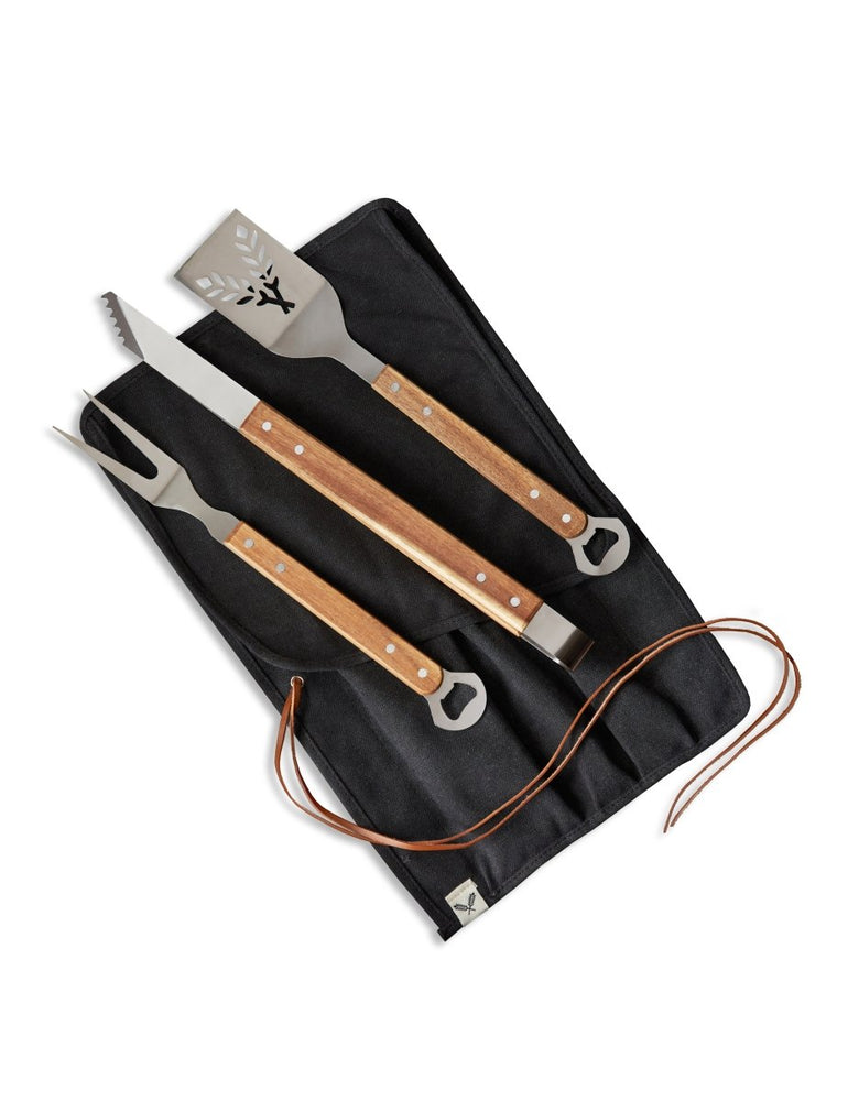 
                      
                        Foster & Rye 3 - Piece Grilling Tool Set - lily & onyx
                      
                    