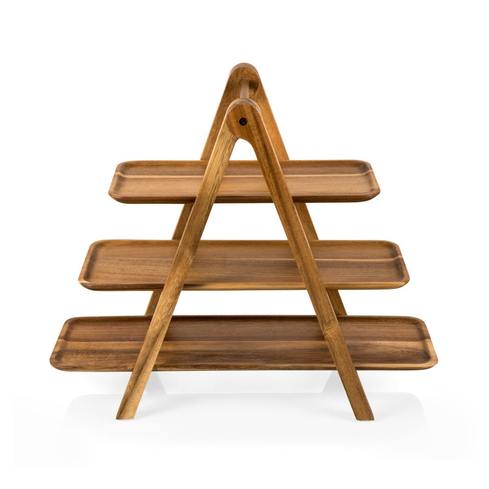 Picnic Time Family of Brands 3 - Tiered Ladder Serving Platter Station - lily & onyx