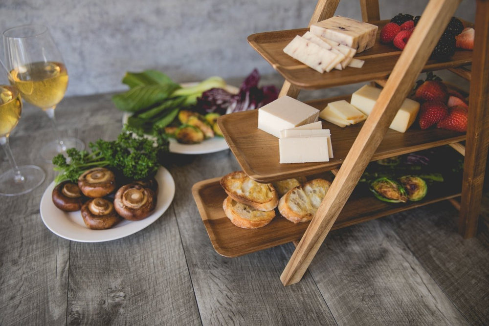 
                      
                        Picnic Time Family of Brands 3 - Tiered Ladder Serving Platter Station - lily & onyx
                      
                    