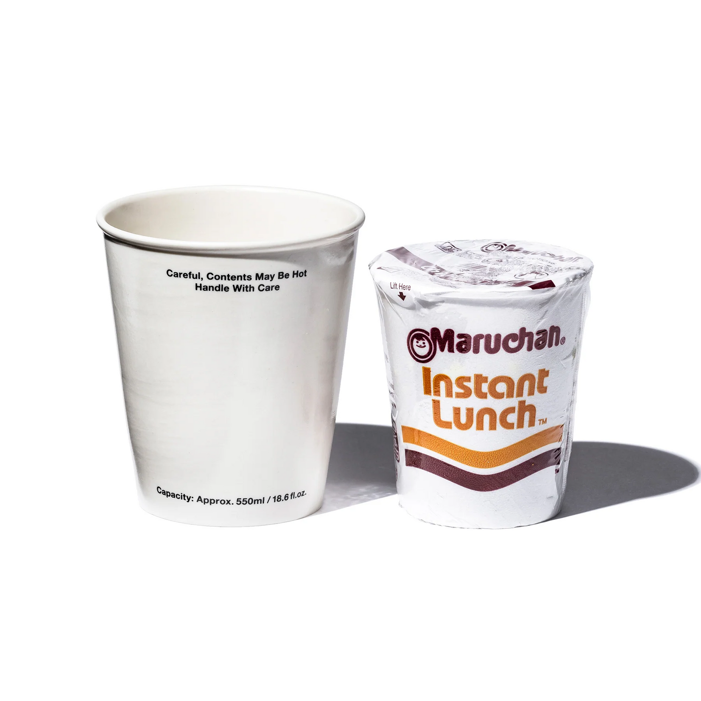 'Not Paper' Ceramic Cup, Instant Noodle