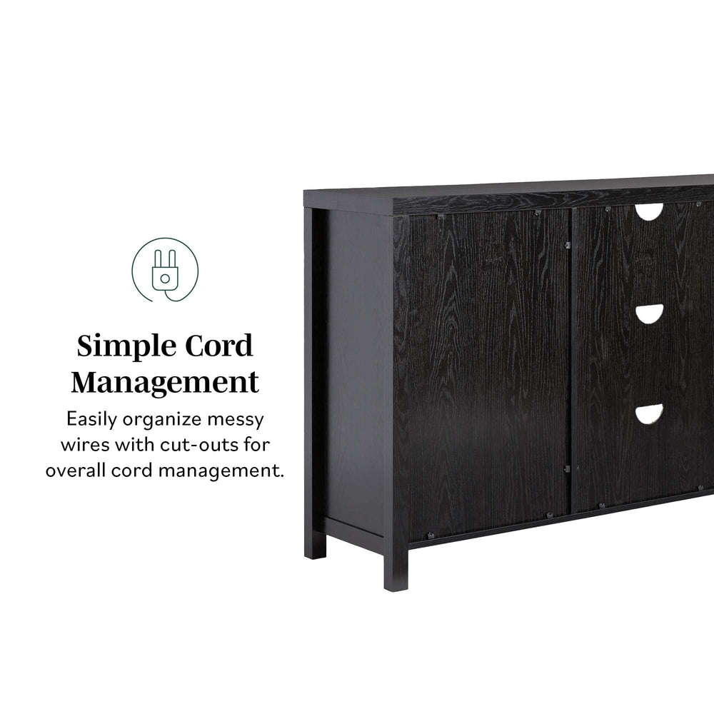 
                      
                        Sasha 58" 2 Door Sideboard with Arched Rattan Panels
                      
                    