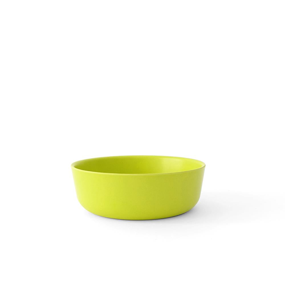 Bamboo Kids Bowl, Set of 4 - Lime