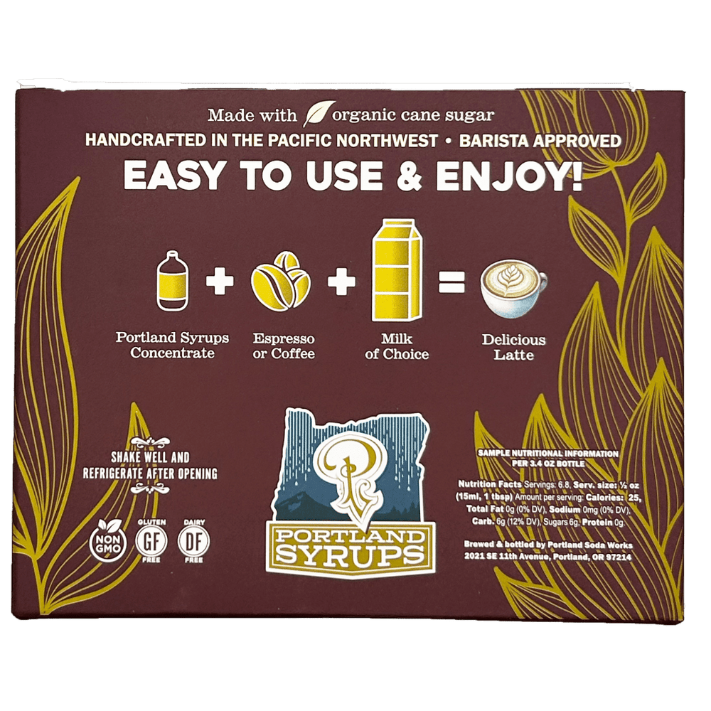 
                      
                        Portland Syrups 3.4oz Bottle Coffee Syrup Trio Gift Set - lily & onyx
                      
                    