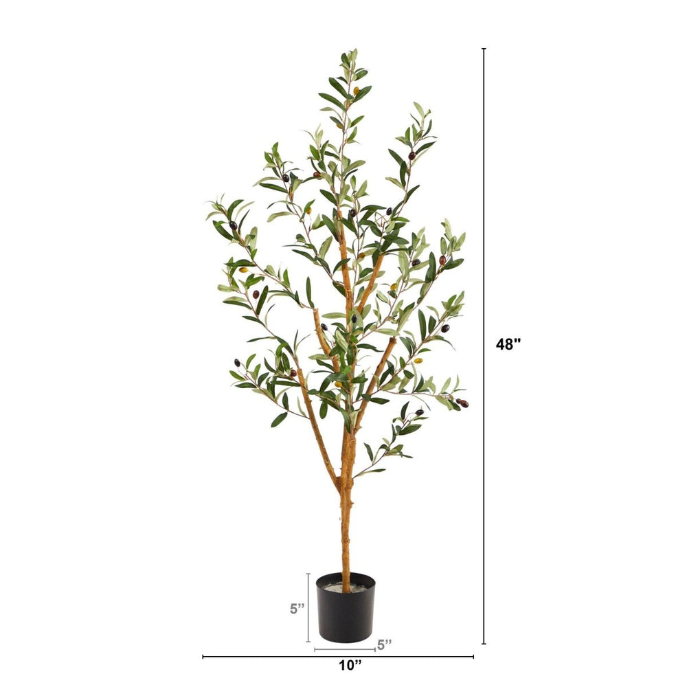 
                      
                        Nearly Natural 3.5’ Artificial Olive Tree - lily & onyx
                      
                    