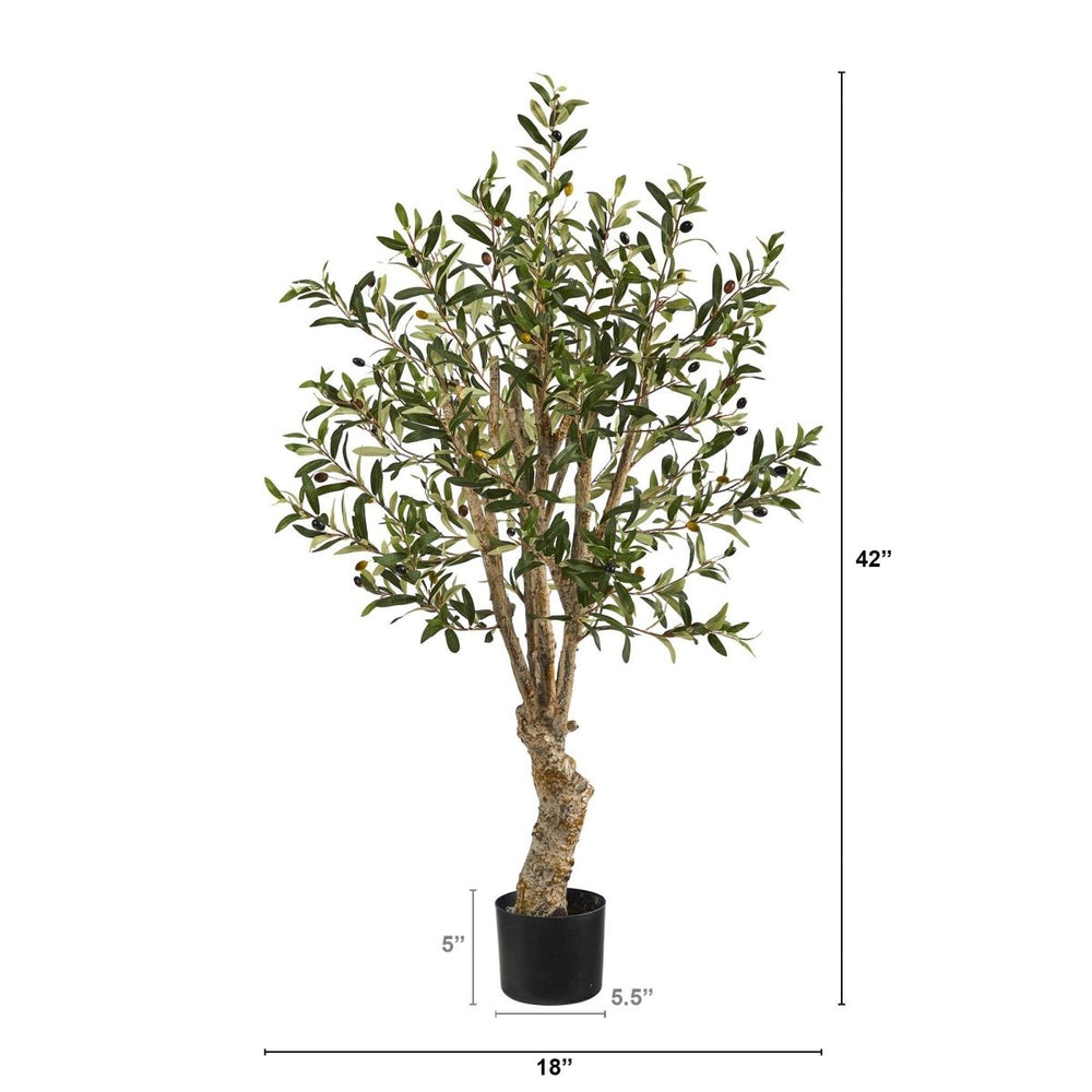 
                      
                        Nearly Natural 3.5’ Artificial Olive Tree - lily & onyx
                      
                    