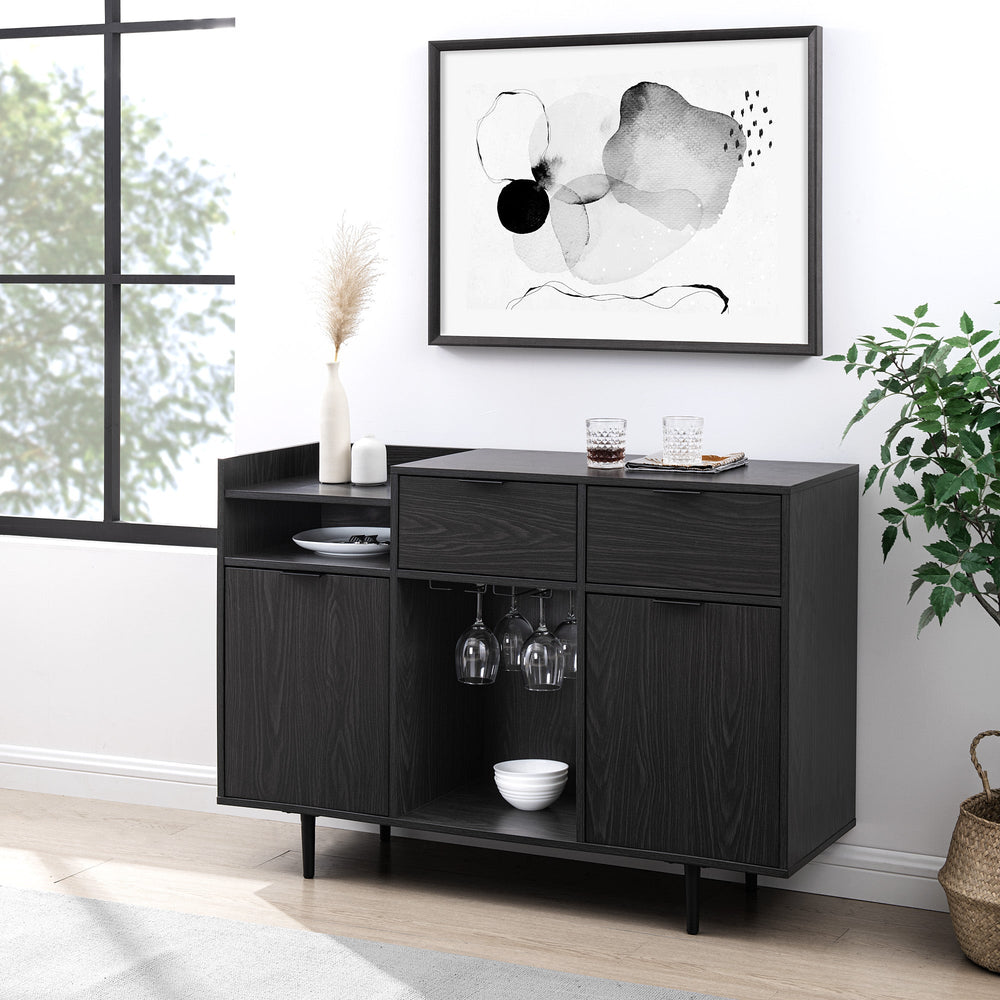 
                      
                        48" Modern 2-Drawer and 2-Door Bar Cabinet
                      
                    