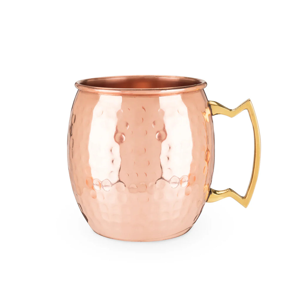 
                      
                        Stainless Steel Moscow Mule Mug with Hammered Copper Finish
                      
                    