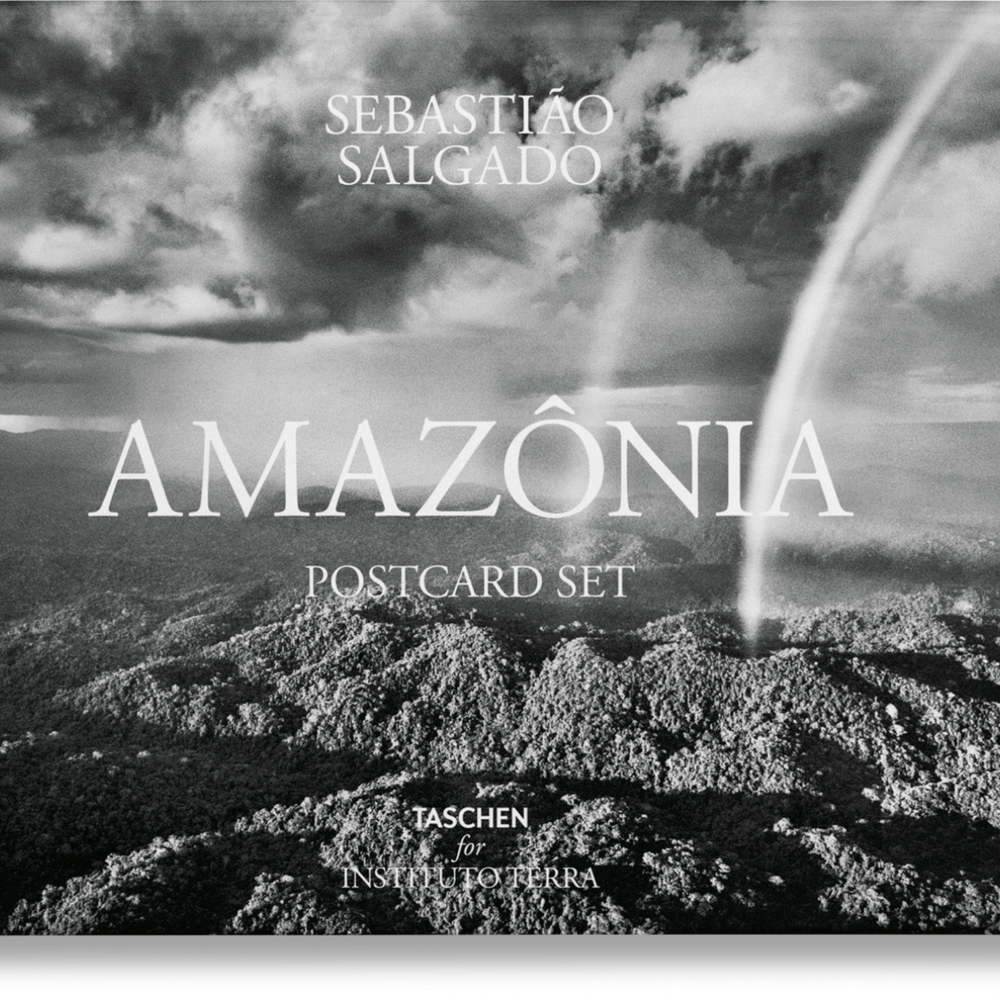 Sebastião Salgado. Amazônia. Postcard Set (German, Spanish, French, English)