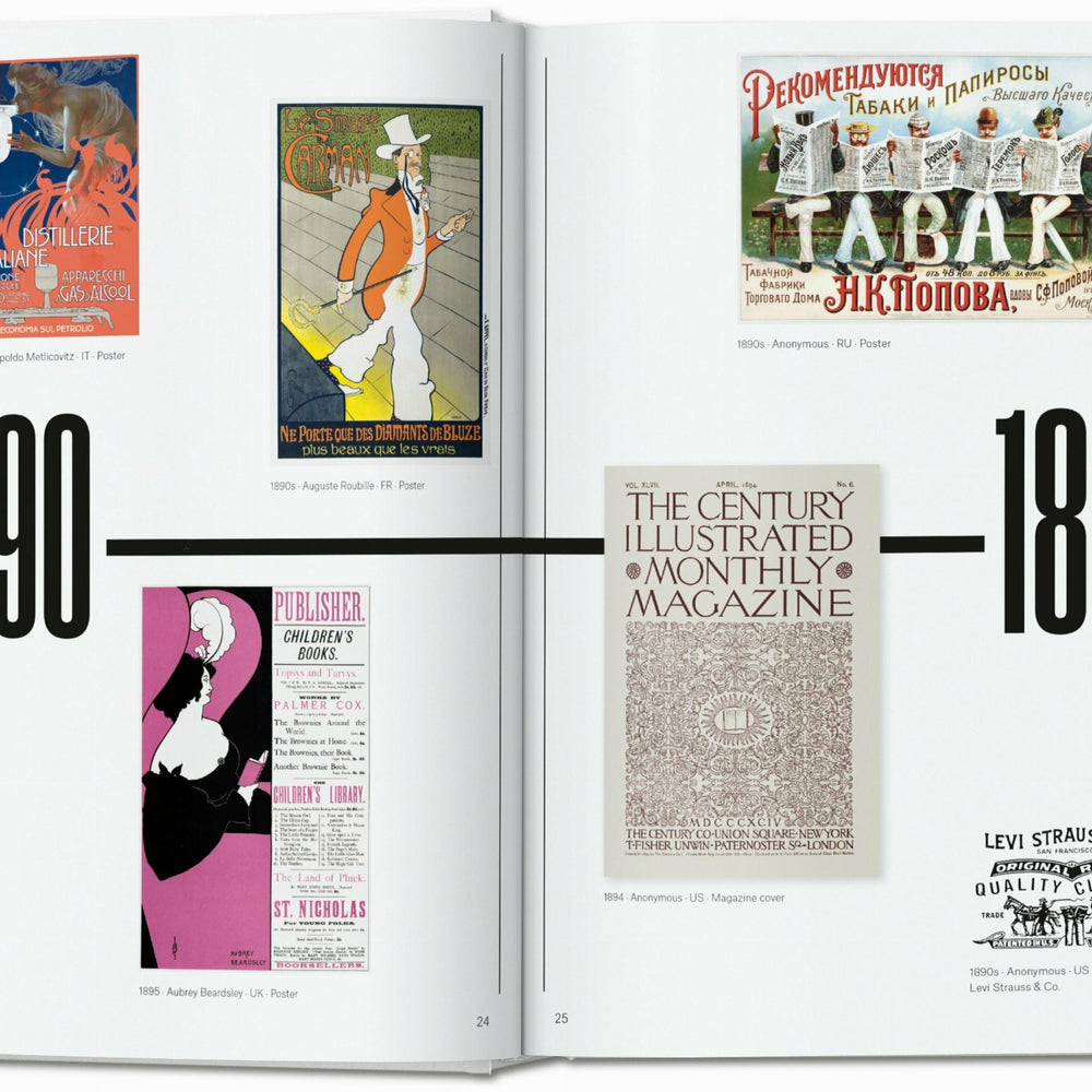 The History of Graphic Design. 40th Ed. (German, French, English)
