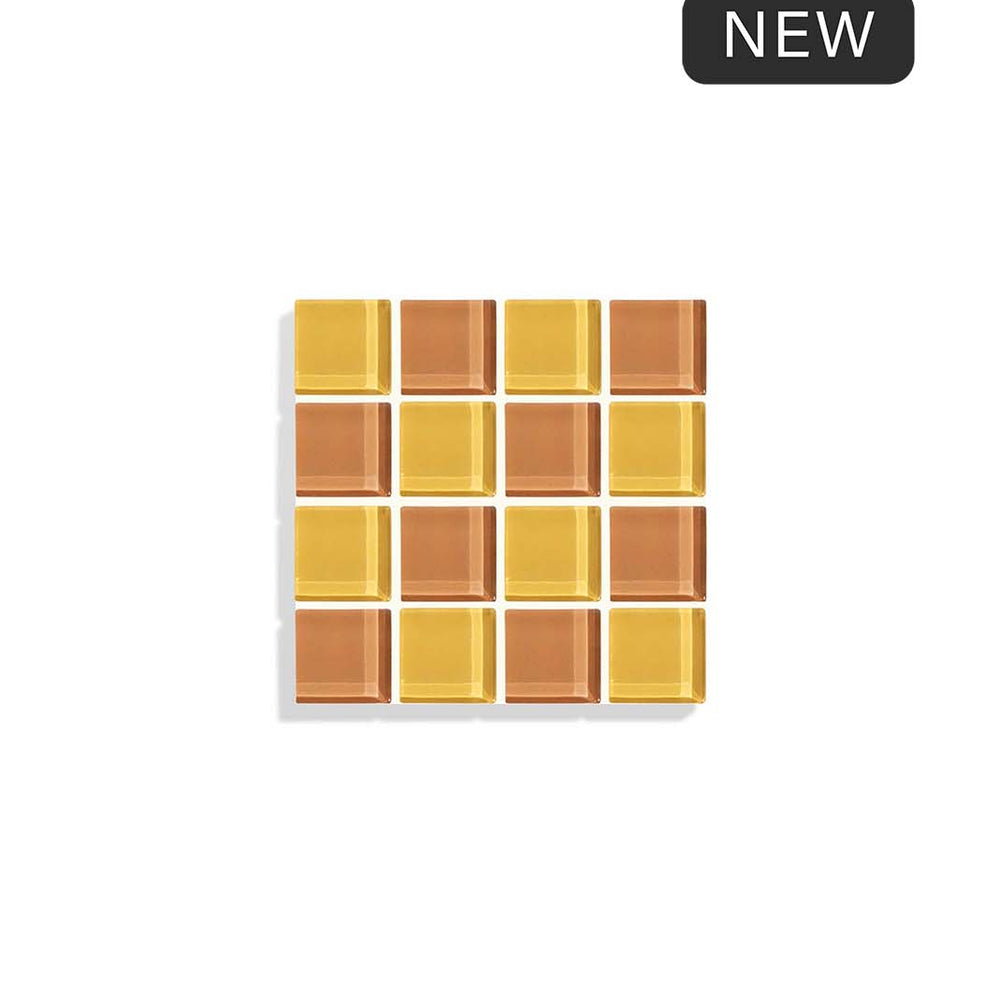
                      
                        Glass Tile Coaster - Honey Milk
                      
                    