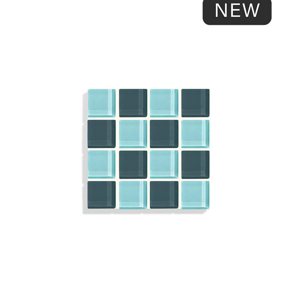 Glass Tile Coaster - Mermaid
