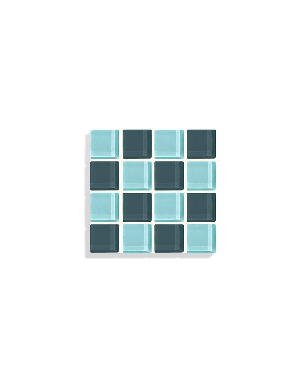 Glass Tile Coaster - Mermaid