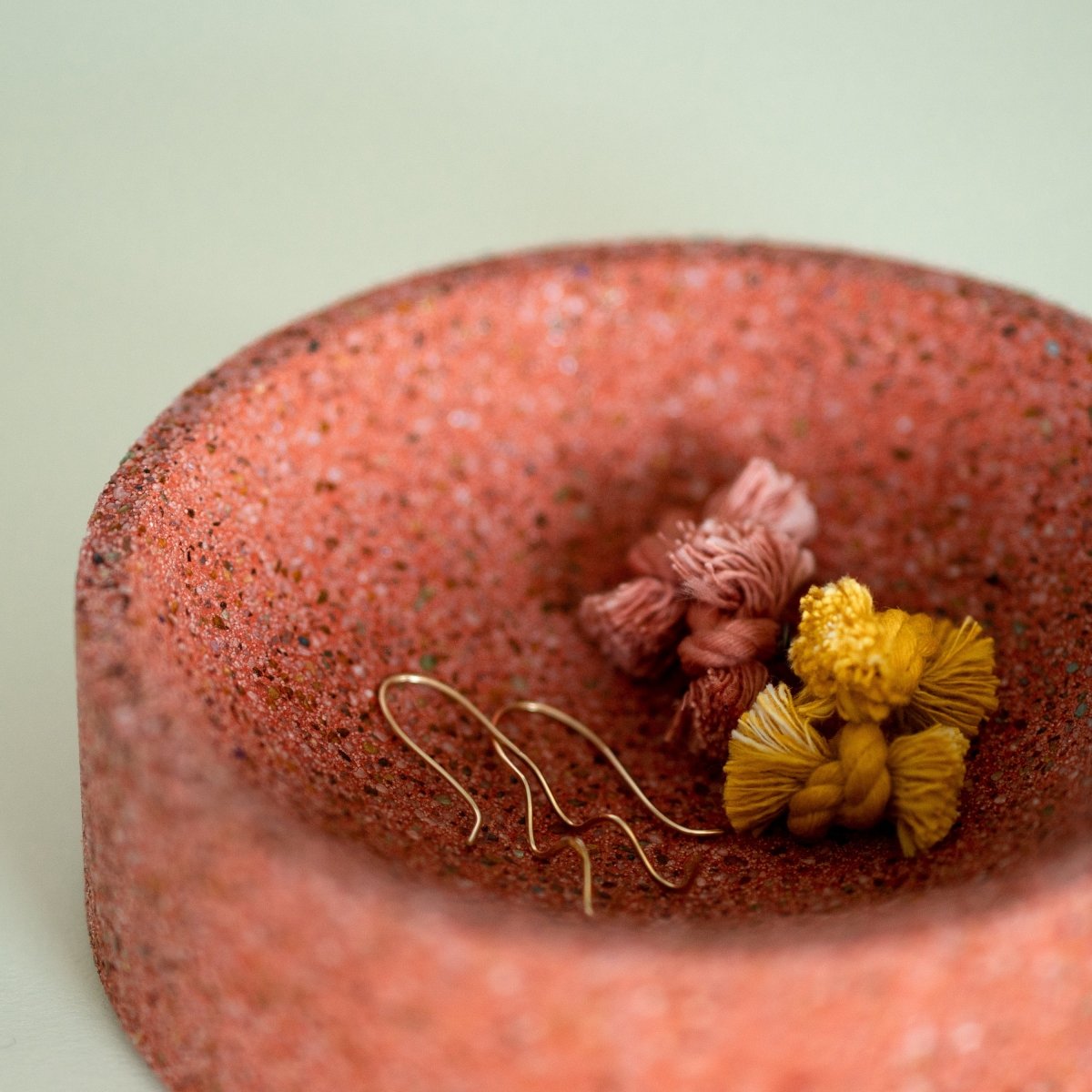 Pretti.Cool 4" Catchall Trinket Dish | Coral Terrazzo