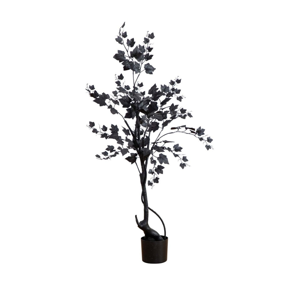 
                      
                        Nearly Natural 4’ Halloween Black Maple Artificial Fall Tree - lily & onyx
                      
                    