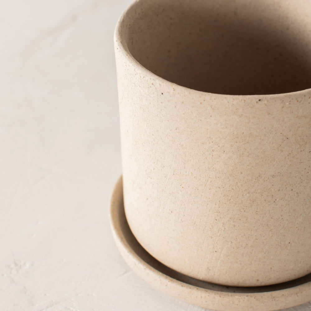 
                      
                        CONVIVIAL 4" Minimal Planter | Raw Stoneware - lily & onyx
                      
                    