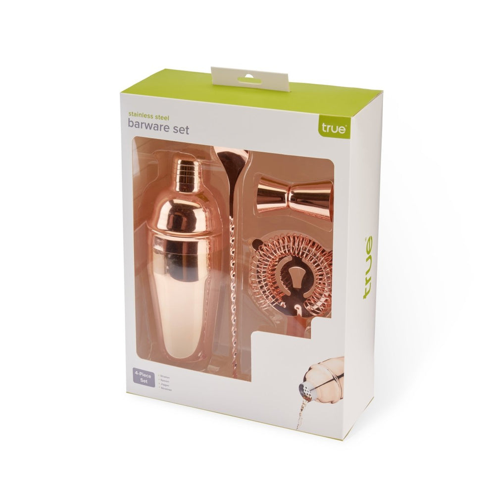 
                      
                        True 4 - Piece Mixologist Barware Set, Copper - lily & onyx
                      
                    