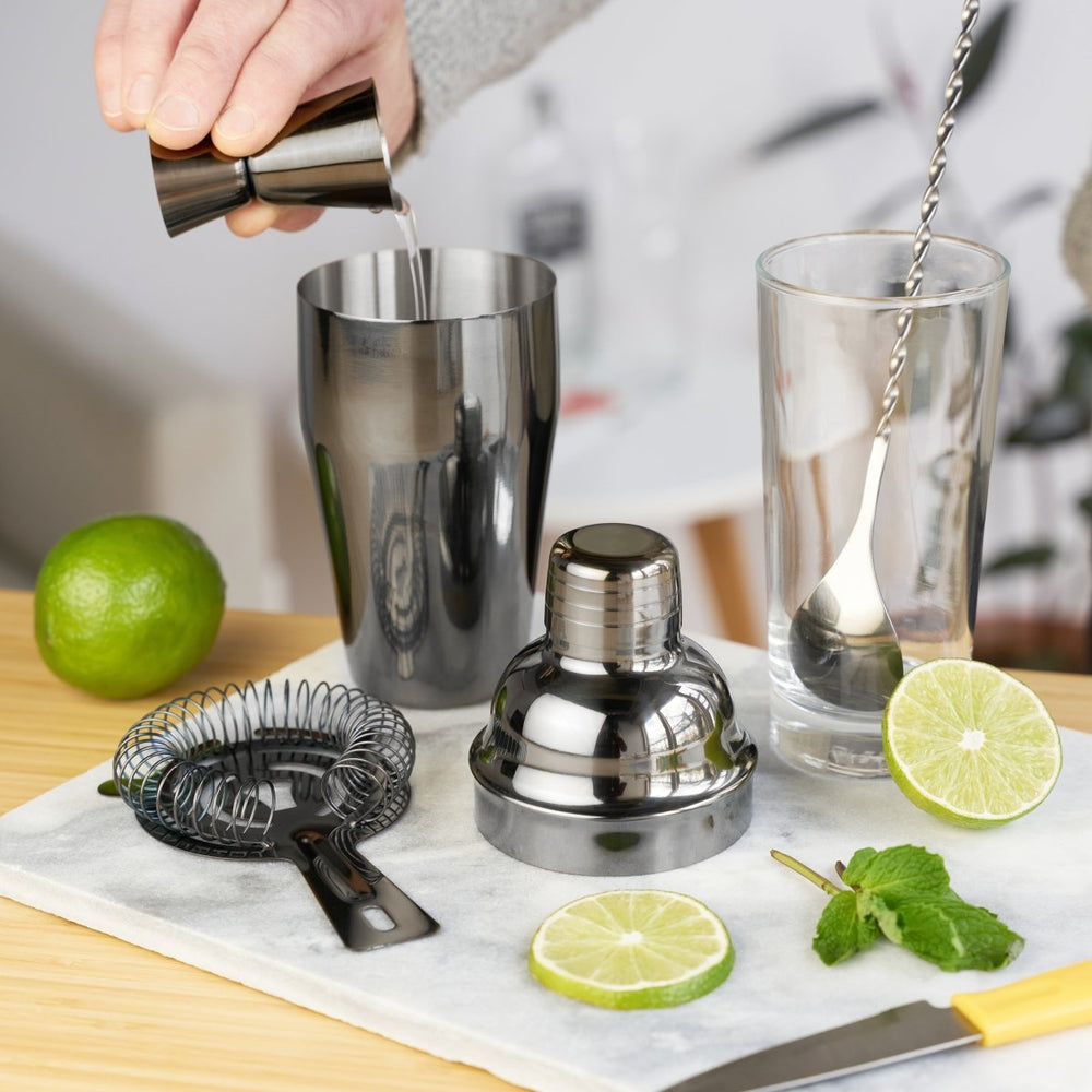 
                      
                        True 4 - Piece Mixologist Barware Set, Gunmetal - lily & onyx
                      
                    