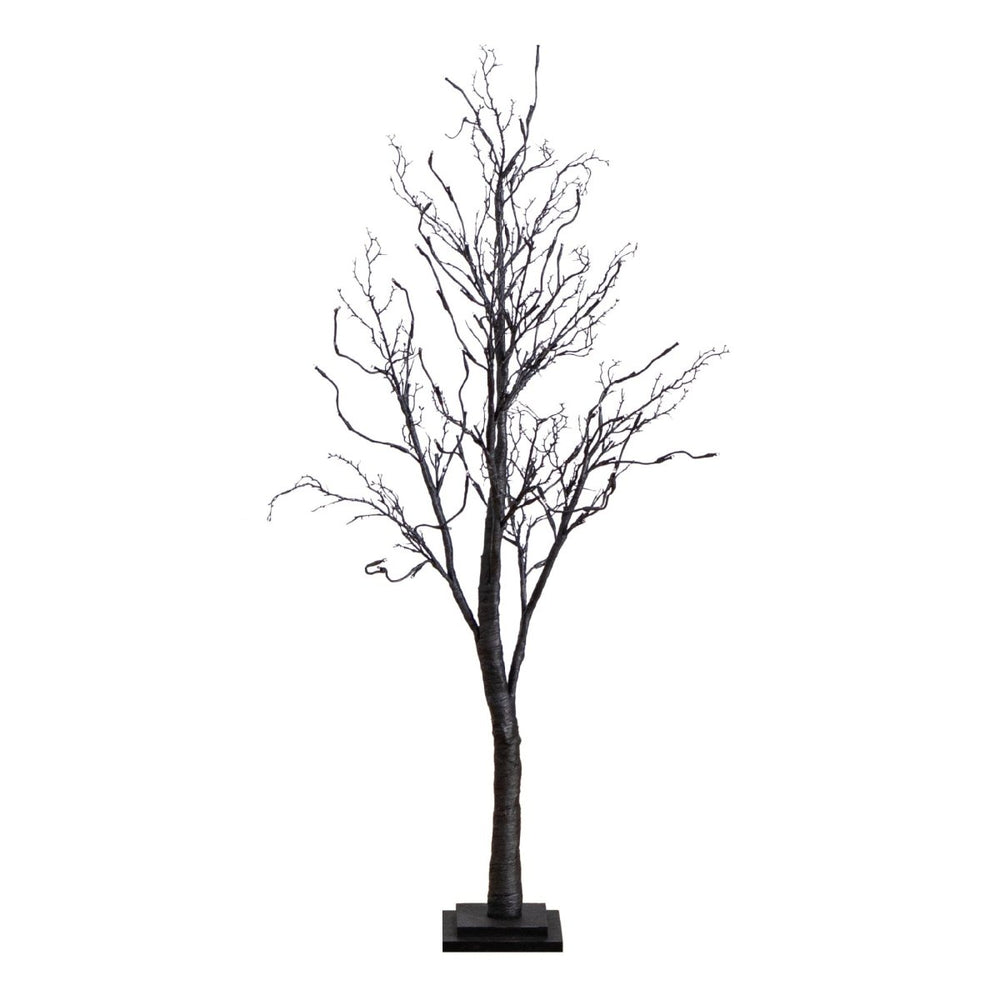 
                      
                        Nearly Natural 4’ Pre - Lit Halloween Deluxe Black Twig Artificial Fall Tree with 81 Orange & Purple LED Lights - lily & onyx
                      
                    